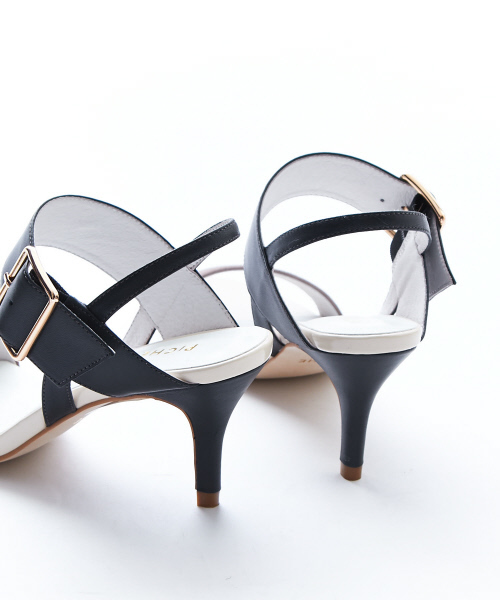 PICHE ABAHOUSE（ピシェ アバハウス）の「バックルベルトサンダル（サンダル・レディース・ブラック/ピンク/グレー・34/35/36/37/38/39/40）」の8枚目の写真