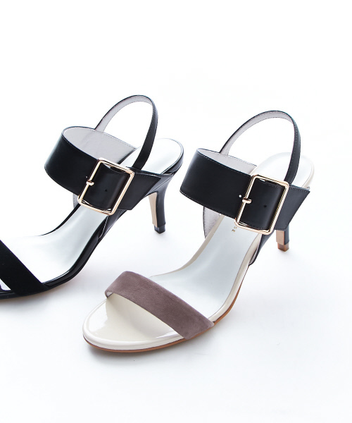 PICHE ABAHOUSE（ピシェ アバハウス）の「バックルベルトサンダル（サンダル・レディース・ブラック/ピンク/グレー・34/35/36/37/38/39/40）」の10枚目の写真