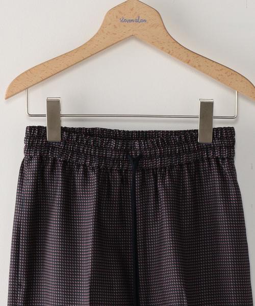 Steven Alan（スティーブンアラン）の「＜Steven Alan＞DOBBY GATHER PANTS/パンツ（その他パンツ・レディース・ピンク/ネイビー・SMALL/MEDIUM）」の14枚目の写真