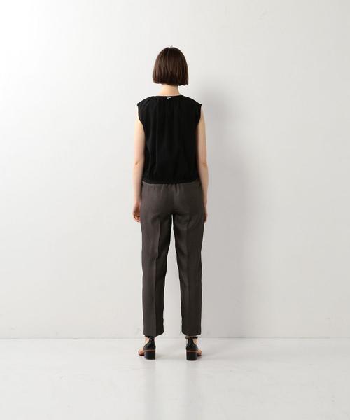 Steven Alan（スティーブンアラン）の「＜Steven Alan＞DOBBY GATHER PANTS/パンツ（その他パンツ・レディース・ピンク/ネイビー・SMALL/MEDIUM）」の5枚目の写真