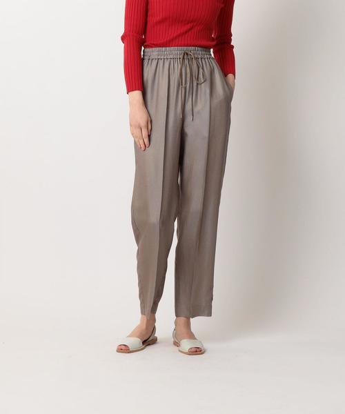 Steven Alan（スティーブンアラン）の「＜Steven Alan＞DOBBY GATHER PANTS/パンツ（その他パンツ・レディース・ピンク/ネイビー・SMALL/MEDIUM）」の16枚目の写真