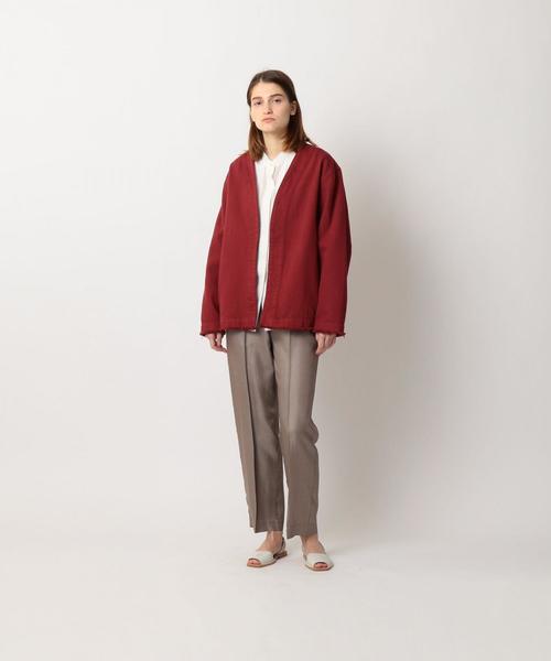 Steven Alan（スティーブンアラン）の「＜Steven Alan＞DOBBY GATHER PANTS/パンツ（その他パンツ・レディース・ピンク/ネイビー・SMALL/MEDIUM）」の15枚目の写真