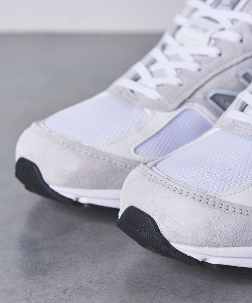 NEW BALANCE(ニューバランス)の「【別注】<new balance> M990v4 USA スニーカー MEN†◆(スニーカー・メンズ・ホワイト・27.5cm/29cm/27cm/26cm/30cm/28.5cm/28cm/25.5cm/25cm/26.5cm)」の5枚目の写真