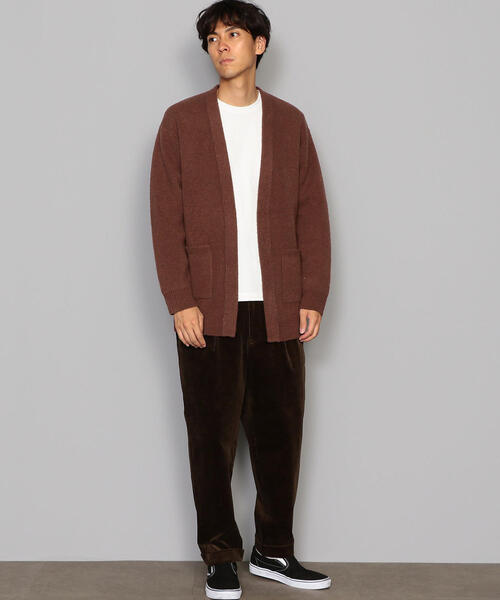 green label relaxing(グリーンレーベルリラクシング)の「SC★コーデュロイ 2P ワイド テーパード パンツ 9分丈 / アンクル丈 ◆(その他パンツ・メンズ・ライトブルー/ダークブラウン/ベージュ/ネイビー/オレンジ系その他・S/M/L/XL)」の12枚目の写真