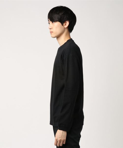 WEGO（ウィゴー）の「WEGO/USAコットンカラーロンT（Tシャツ/カットソー・メンズ・ホワイト/ワイン/ブラック/パープル/ベージュ・MEDIUM/LARGE）」の7枚目の写真