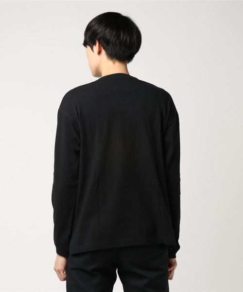 WEGO（ウィゴー）の「WEGO/USAコットンカラーロンT（Tシャツ/カットソー・メンズ・ホワイト/ワイン/ブラック/パープル/ベージュ・MEDIUM/LARGE）」の6枚目の写真