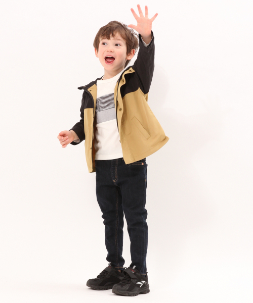 GLOBAL WORK（グローバルワーク）の「【キッズ】撥水カラーマンパ/819110（マウンテンパーカー・キッズ・ベージュ/レッド/カーキ/ゴールド・SMALL/MEDIUM/LARGE/X-LARGE/XX-LARGE）」の16枚目の写真