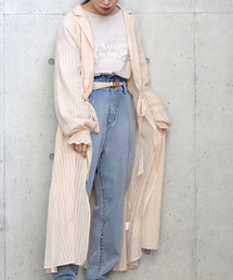 w closet | スクエアドットドビーカシュクールワンピース(ワンピース)