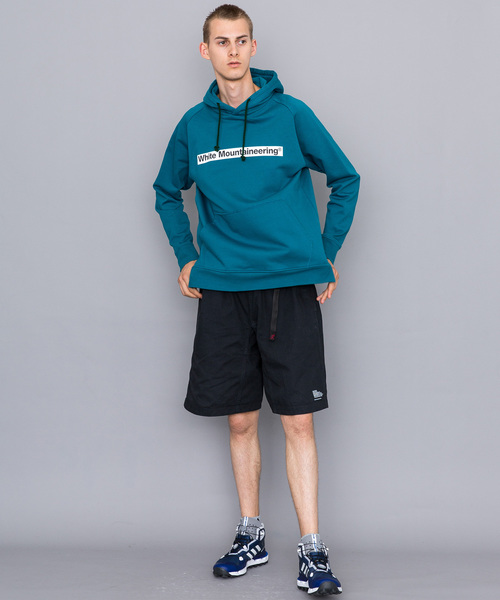 WHITE MOUNTAINEERING（ホワイトマウンテニアリング）の「【White Mountaineering】WM LOGO PRINTED HOODIE（パーカー・メンズ・ブラック/レッド/ブルー/グリーン・1/2/3）」の10枚目の写真