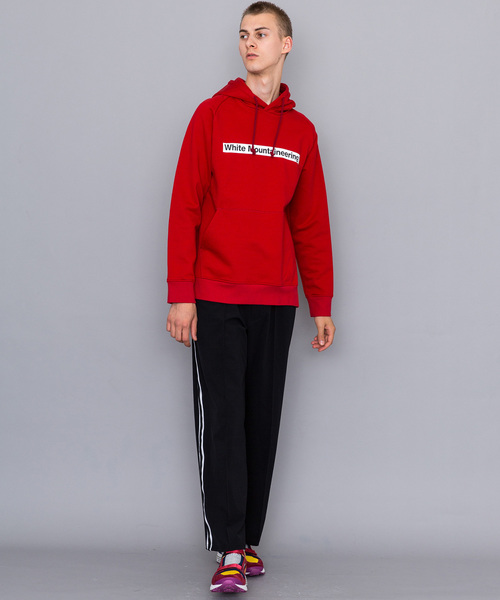 WHITE MOUNTAINEERING（ホワイトマウンテニアリング）の「【White Mountaineering】WM LOGO PRINTED HOODIE（パーカー・メンズ・ブラック/レッド/ブルー/グリーン・1/2/3）」の13枚目の写真