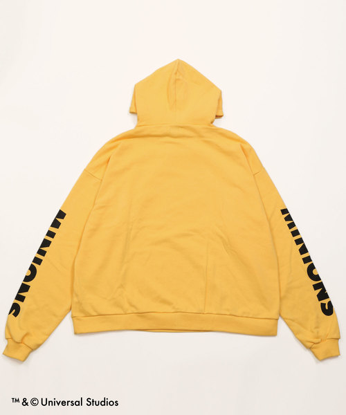 DING(ディング)の「DING/MINIONS パーカー(パーカー・メンズ・ホワイト/ブラック/イエロー・FREE)」の13枚目の写真