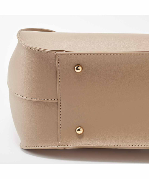 IEDIT(イディット)の「IEDIT 上品モードな美人トートバッグ〈エクリュベージュ〉(トートバッグ・レディース・ベージュ・ONE SIZE)」の5枚目の写真