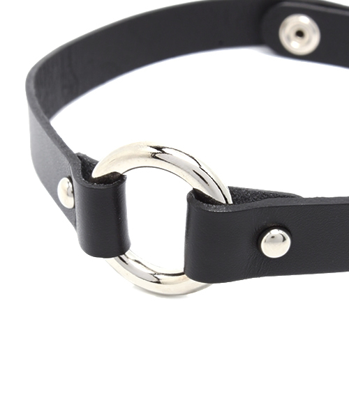 WEGO（ウィゴー）の「WEGO/Oリングチョーカー（ネックレス・レディース・ブラック・FREE）」の4枚目の写真