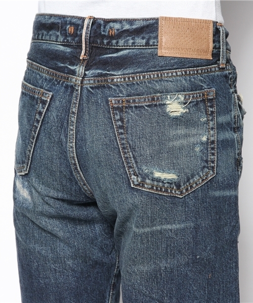 goa(ゴア)の「ヴィンテージブロークンデニムバミューダパンツ(デニムパンツ・レディース・ブルー系その他・2/1)」の9枚目の写真
