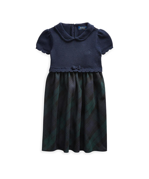 プラッド コットンブレンド ドレス ワンピース Polo Ralph Lauren Childrenswear ポロラルフローレンチャイルドウェア のファッション通販 Zozotown
