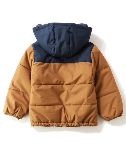 devirock（デビロック）の「中綿ジャケット（その他アウター・キッズ・ブラック/ネイビー/レッド/オレンジ/ブルー/モカ/ブラウン系その他/ブルー系その他/パープル系その他/キャメル/イエロー系その他/レッド系その他/オレンジ系その他/ブラウン系その他2/イエロー系その他2/パープル系その他2・110cm/100cm/120cm/130cm/140cm/150cm/160cm）」の21枚目の写真