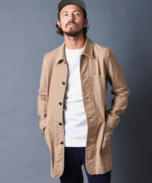 SULFUR STRETCH BACKSATIN WORK COAT：サルファーストレッチ バックサテン ワークコート
