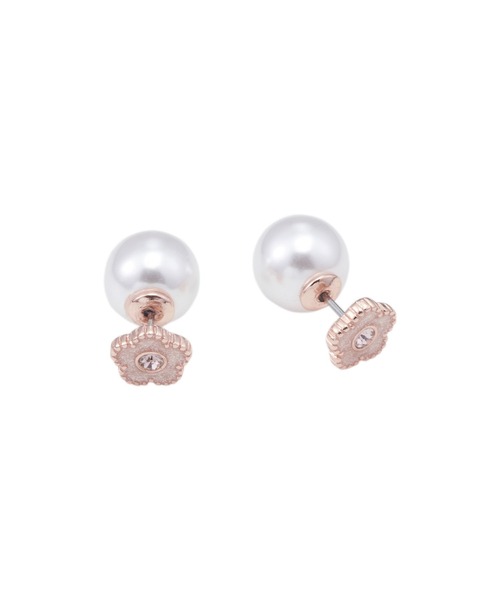 国内即発 MARY QUANT ラメエポビジューデイジー ピアス ロゴ ラメエポビジューデイジー ピアス（ピアス（両耳用））｜MARY