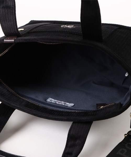 U.S. POLO ASSN.(ユーエスポロアッスン)の「【U.S. POLO ASSN.】 ユーエスポロアッスン コーデュロイ トートバッグ USPA-2729(トートバッグ・レディース・ホワイト/ブラック/ネイビー/グレー/ピンク/クリアブラウン/ライトグレー/レッド/モカ/ブラック系/ホワイト系/ネイビー系/グレー系・FREE)」の16枚目の写真