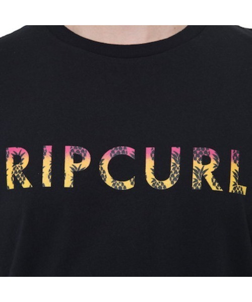 rip curl（リップカール）の「【RIP CURL/リップカール】ロゴプリントロングTシャツ / ユニセックス（Tシャツ/カットソー・メンズ・ブラック/ピンク/ホワイト×ブルー・MEDIUM/LARGE/X-LARGE）」の14枚目の写真