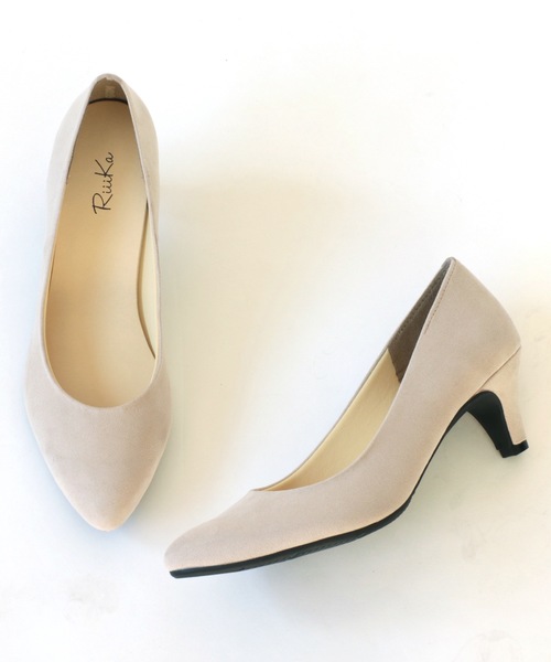 RiiiKa(リーカ)の「ポインテッドトゥパンプス【RiiiKa/リーカ】(パンプス・レディース・ブラック/ベージュ/ブラウン系その他・LL/S/M/L/22.5cm/23.5cm/24.0cm/24.5cm/22.0cm/23.0cm/25.0cm)」の15枚目の写真