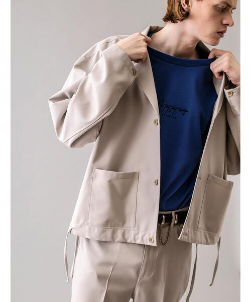 MONKEY TIME（モンキータイム）の「＜monkey time＞ TW TWILL CPO SHIRT/シャツ（シャツ/ブラウス・メンズ・ナチュラル・M/XL/S/L）」の7枚目の写真