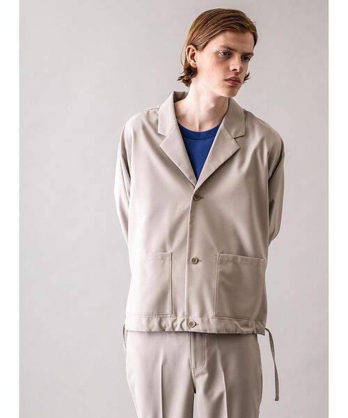 MONKEY TIME（モンキータイム）の「＜monkey time＞ TW TWILL CPO SHIRT/シャツ（シャツ/ブラウス・メンズ・ナチュラル・M/XL/S/L）」の6枚目の写真