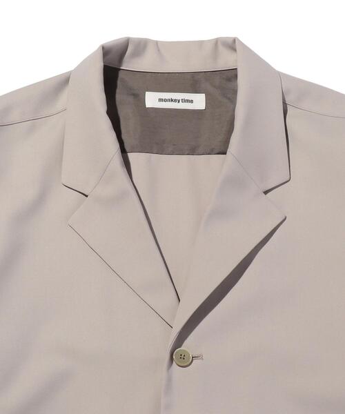 MONKEY TIME（モンキータイム）の「＜monkey time＞ TW TWILL CPO SHIRT/シャツ（シャツ/ブラウス・メンズ・ナチュラル・M/XL/S/L）」の10枚目の写真