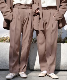 PairPair | ベルト付テーパードパンツ(セットアップ)(その他パンツ)
