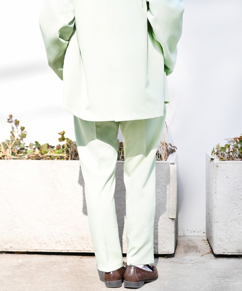 PairPair（ペアペア）の「ベルト付テーパードパンツ(セットアップ)（その他パンツ・レディース・ライトグリーン/アイボリー/モカ・FREE）」の6枚目の写真