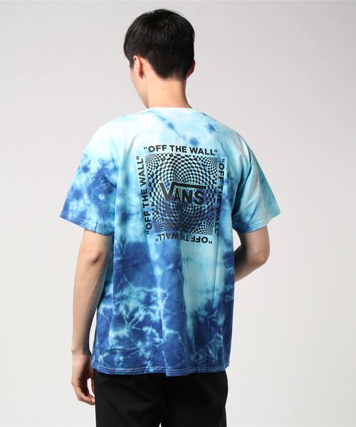 VANS タイダイ柄 フード付きスウェットシャツ VANS（バンズ）の「VANS/ヴァンズ VA20SS-MT08 タイダイ柄半袖T
