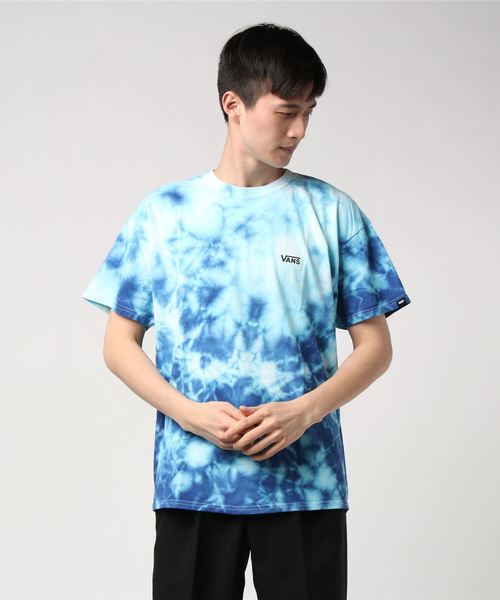 VANS タイダイ柄 フード付きスウェットシャツ VANS（バンズ）の「VANS/ヴァンズ VA20SS-MT08 タイダイ柄半袖T