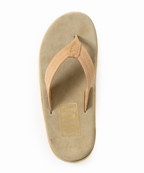 JOURNAL STANDARD（ジャーナルスタンダード）の「【ISLAND SLIPPER / アイランドスリッパ】別注 :  PT203 LEATHER×SUEDE（サンダル・メンズ・ブラック/ネイビー/ブラウン/サンドベージュ・90/100/80/70）」の14枚目の写真