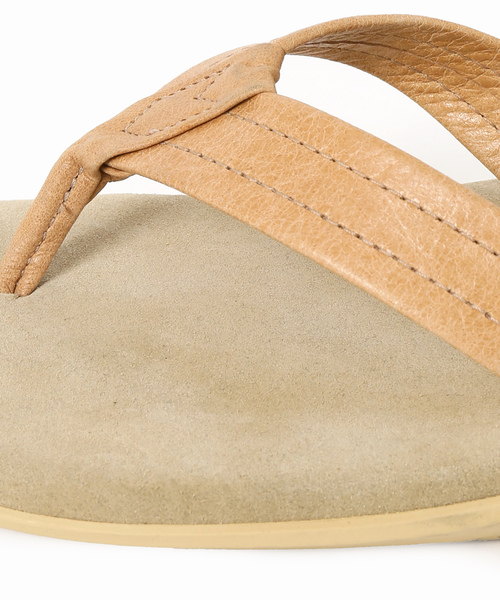 JOURNAL STANDARD（ジャーナルスタンダード）の「【ISLAND SLIPPER / アイランドスリッパ】別注 :  PT203 LEATHER×SUEDE（サンダル・メンズ・ブラック/ネイビー/ブラウン/サンドベージュ・90/100/80/70）」の11枚目の写真