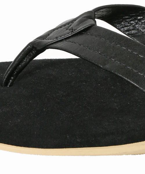 JOURNAL STANDARD（ジャーナルスタンダード）の「【ISLAND SLIPPER / アイランドスリッパ】別注 :  PT203 LEATHER×SUEDE（サンダル・メンズ・ブラック/ネイビー/ブラウン/サンドベージュ・90/100/80/70）」の9枚目の写真