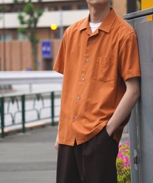 ADAM ET ROPE' | 〈バンブー素材〉オーバーシルエットオープンカラーシャツ(シャツ/ブラウス)