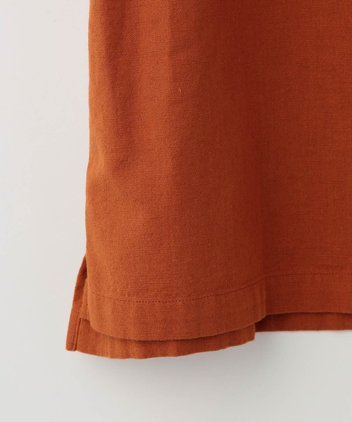 ADAM ET ROPE'（アダムエロペ）の「〈バンブー素材〉オーバーシルエットオープンカラーシャツ（シャツ/ブラウス・メンズ・ブラック系その他/ブラウン系その他/オレンジ系その他4・M/L）」の8枚目の写真