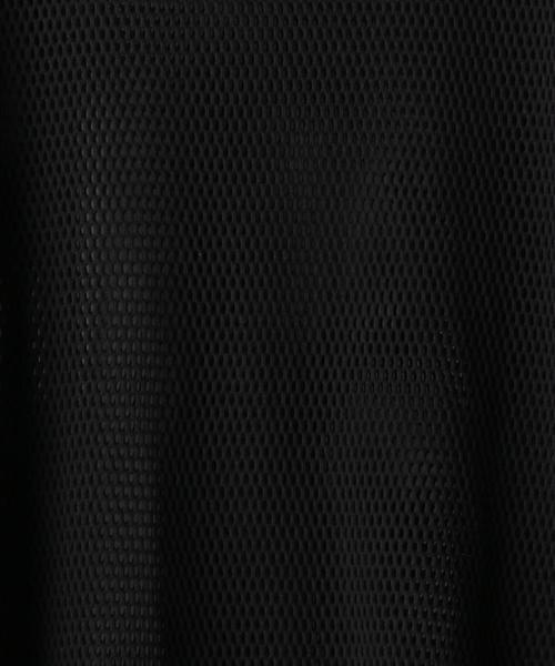 NEWDOSE(ニュードーズ)の「<NEWDOSE>メッシュTシャツ(Tシャツ/カットソー・レディース・ブラック/オフホワイト・FREE)」の9枚目の写真