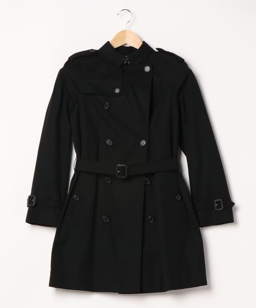 Narcissus(ナルシス)の「【BURBERRY KIDS】 WILTSHIREトレンチコート(トレンチコート)」|ブラック
