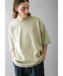 MONKEY TIME | ＜monkey time＞ CTN MILANO RIB TEE/ニットTシャツ(Tシャツ/カットソー)