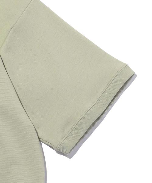 MONKEY TIME（モンキータイム）の「＜monkey time＞ CTN MILANO RIB TEE/ニットTシャツ（Tシャツ/カットソー・メンズ・ケリー/ブラック/ホワイト・X-LARGE/LARGE/SMALL/MEDIUM）」の9枚目の写真