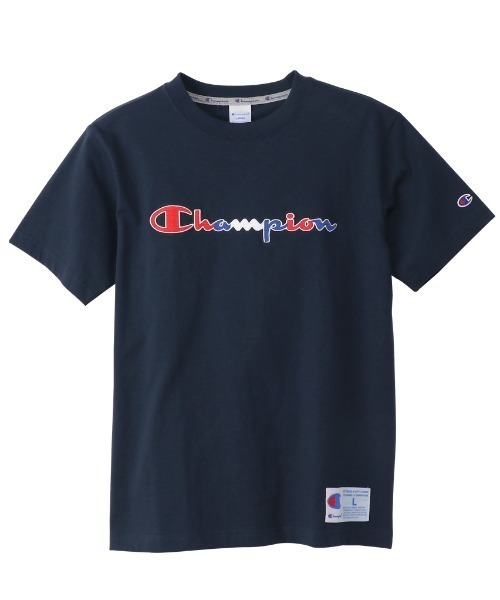 Champion（チャンピオン）の「CHAMPION/チャンピオン アクションスタイル 半袖Tシャツ　 C3-R305（Tシャツ/カットソー・メンズ・ブラック/ネイビー/ホワイト/グレー・S/M/L/XL）」の4枚目の写真