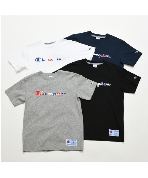 Champion（チャンピオン）の「CHAMPION/チャンピオン アクションスタイル 半袖Tシャツ　 C3-R305（Tシャツ/カットソー・メンズ・ブラック/ネイビー/ホワイト/グレー・S/M/L/XL）」の10枚目の写真