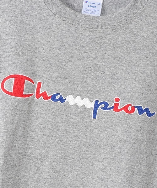 Champion（チャンピオン）の「CHAMPION/チャンピオン アクションスタイル 半袖Tシャツ　 C3-R305（Tシャツ/カットソー・メンズ・ブラック/ネイビー/ホワイト/グレー・S/M/L/XL）」の6枚目の写真
