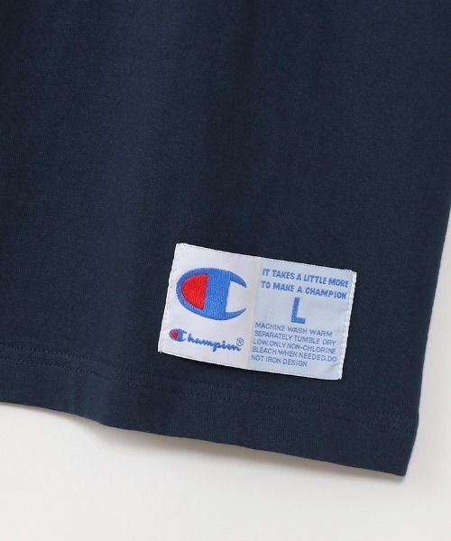 Champion（チャンピオン）の「CHAMPION/チャンピオン アクションスタイル 半袖Tシャツ　 C3-R305（Tシャツ/カットソー・メンズ・ブラック/ネイビー/ホワイト/グレー・S/M/L/XL）」の18枚目の写真