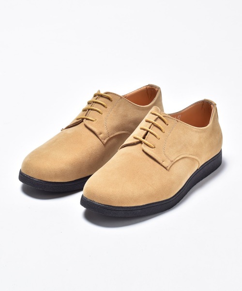 SVEC(シュベック)の「軽量 ポストマンシューズ / 4ホール レースアップ(ドレスシューズ・メンズ・ブラック/ブラック系その他/ベージュ系その他/ブラック系その他2・44/40/41/42/43/45)」の4枚目の写真