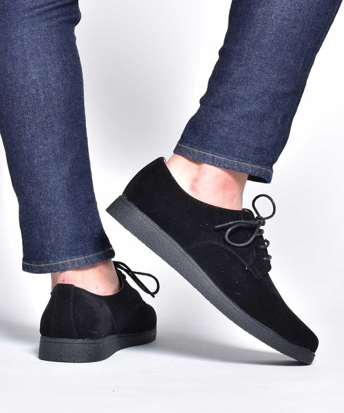 SVEC(シュベック)の「軽量 ポストマンシューズ / 4ホール レースアップ(ドレスシューズ・メンズ・ブラック/ブラック系その他/ベージュ系その他/ブラック系その他2・44/40/41/42/43/45)」の10枚目の写真