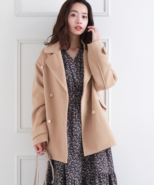 34 割引f 超目玉 ミドルpコート ピーコート ピーコート ジャケット アウターf Kapturecam Co Nz