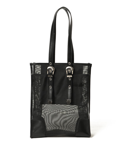 Ray BEAMS（レイビームス）の「CONTROL FREAK × Ray BEAMS / 別注 シアー ウエスタン トートバッグ（トートバッグ・レディース・ブラック/グリーン・ONE SIZE）」の13枚目の写真