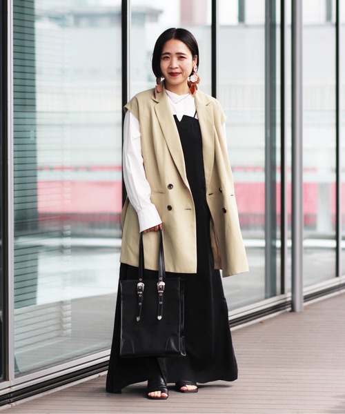 Ray BEAMS（レイビームス）の「CONTROL FREAK × Ray BEAMS / 別注 シアー ウエスタン トートバッグ（トートバッグ・レディース・ブラック/グリーン・ONE SIZE）」の7枚目の写真